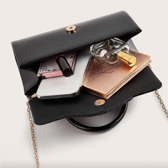 Elegant Black Clutch Bag